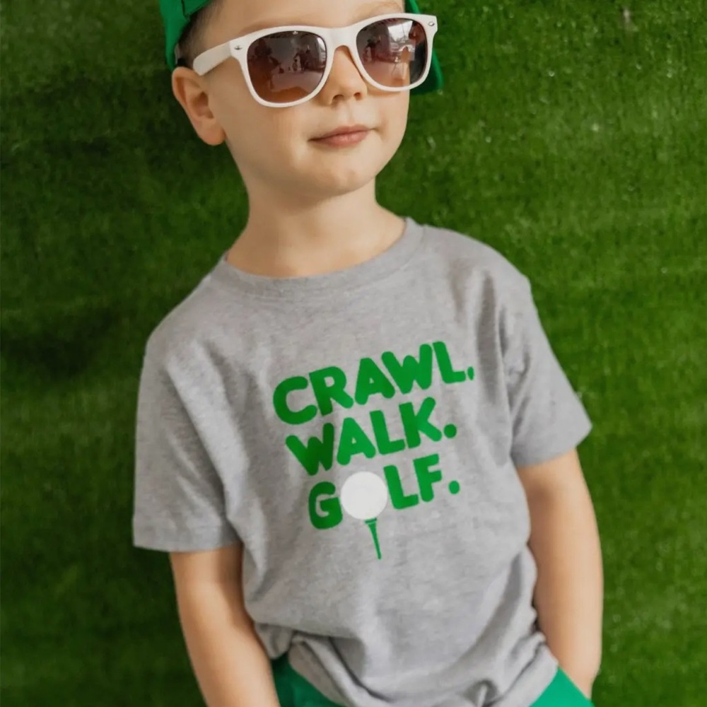 Sweet Wink Crawl Walk Golf Short Sleeve T-Shirt 12-18 18-24 months
